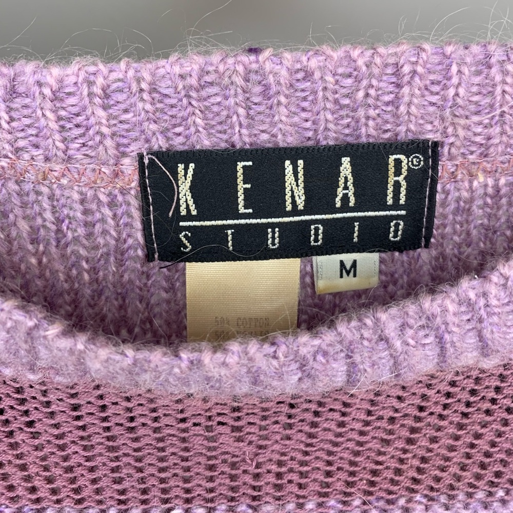 Kenar Studio Lavender Knit Top - Picture 3 of 5
